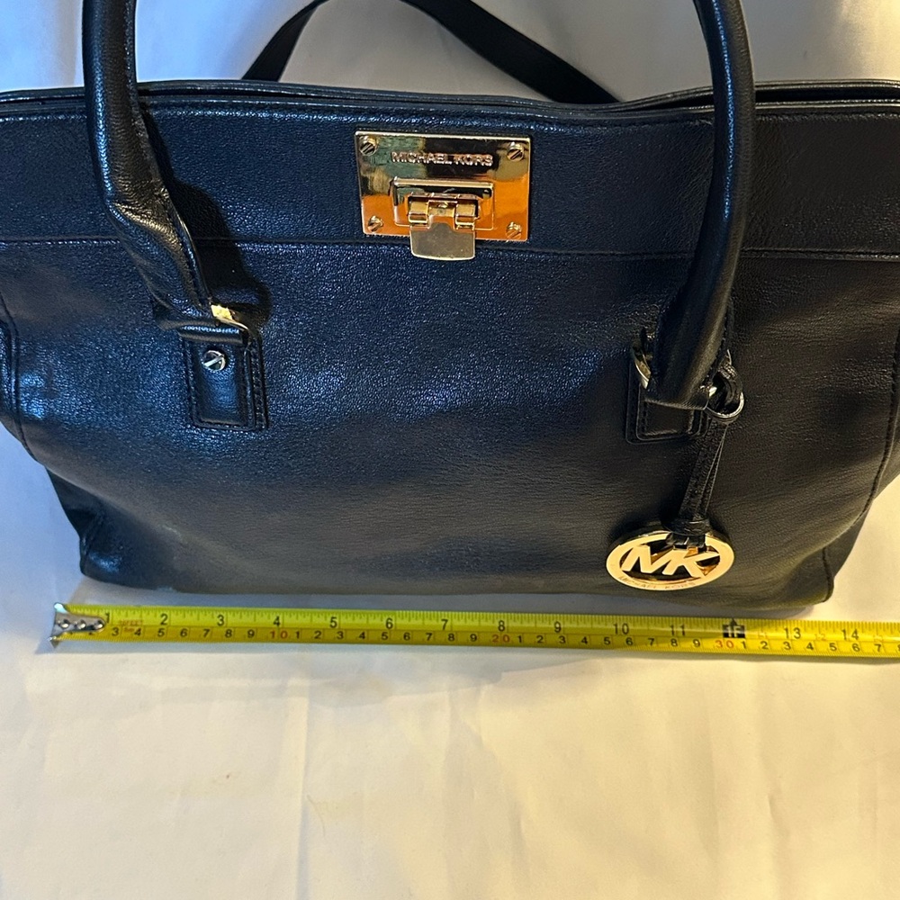 Michael Kors Snaplock Handbag Purse - Picture 10 of 17